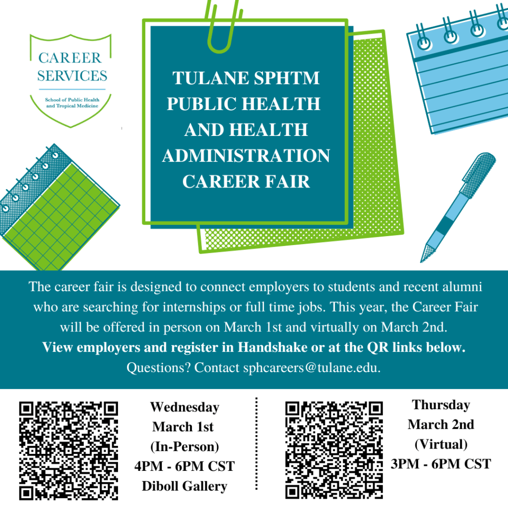Flyer for Spring 2023 Career Fair