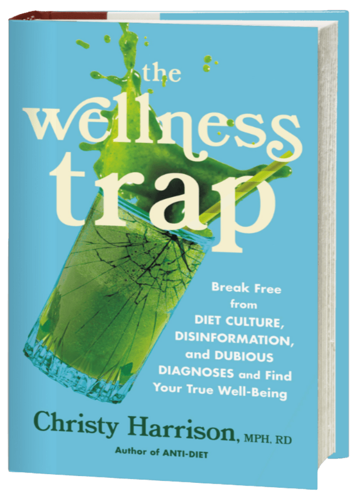 Image of the book cover shows a green smoothie spilling out of a glass