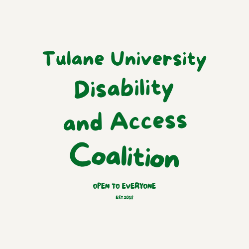 Tulane Disability and Access Coalition logo